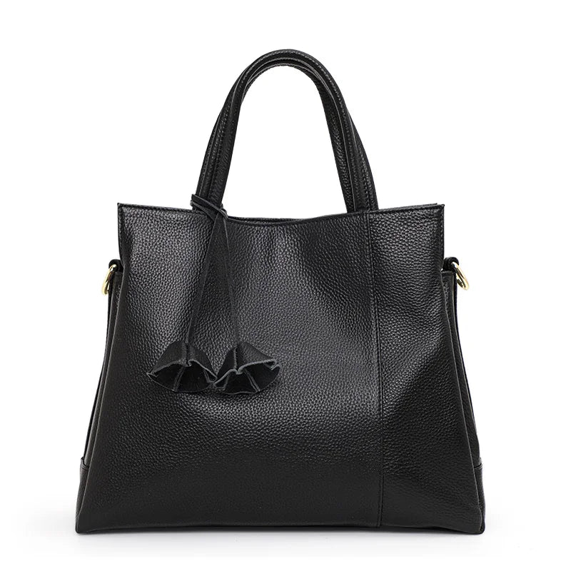 Aidrani 2026 New Style Fashion Genuine Leather Handbag for Middle-aged Women, Small Shoulder Bag & Crossbody Bag