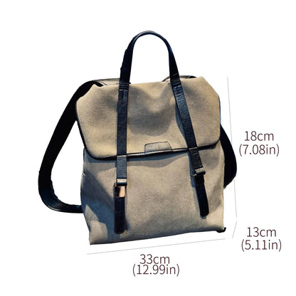 Genuine Cowhide New Women Backpack, Aidrani Fashion Leather Rucksack, Casual Shoulder Bag for Travel Work Daily Use