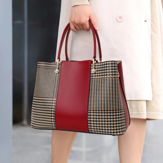 Aidrani 2026 New Trendy Genuine Leather Women's Handbag, Top-grain Cowhide Large Capacity Bag, High-end Feel Tote & Shoulder Bag