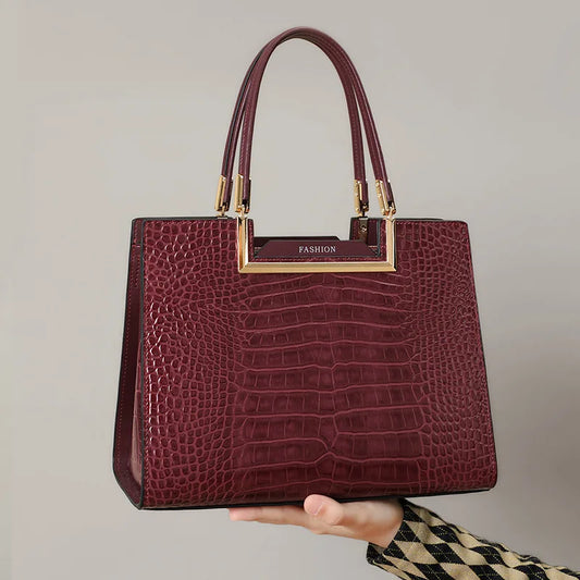 Aidrani New genuine leather women's bag crossbody bag, new Chinese style versatile high-end wedding bag, hand-held mother bag