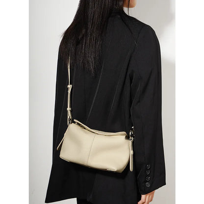 New underarm bag Aidrani top layer cowhide crossbody bag commuting women's versatile handbag genuine leather shoulder bag