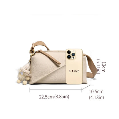 Aidrani New leather fashionable and versatile crossbody bag with high-end feel and light luxury.This year's popular underarm bag