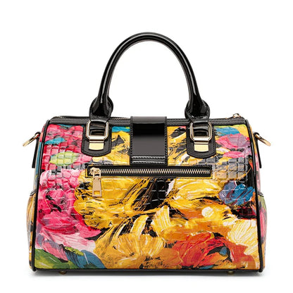 2026 New Style Genuine Leather Women's Bag, Large Capacity Pillow Bag, Top Layer Cowhide Handbag, Large Shoulder & Crossbody Bag