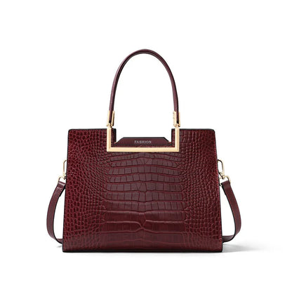 Aidrani New genuine leather women's bag crossbody bag, new Chinese style versatile high-end wedding bag, hand-held mother bag