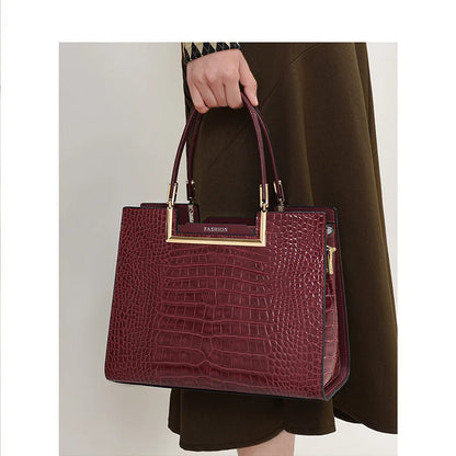 Aidrani New genuine leather women's bag crossbody bag, new Chinese style versatile high-end wedding bag, hand-held mother bag