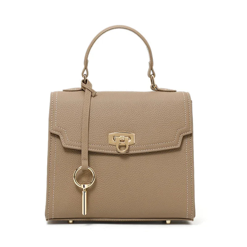 Aidrani Genuine Leather Women's Bag, Summer Top-Grain Cowhide Ladies' Bag, New Fashionable Tote & Crossbody Small Square Bag