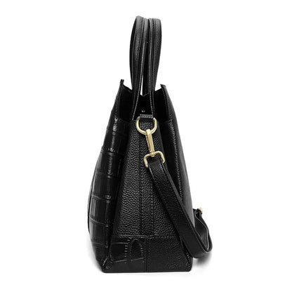 Aidrani 2026 New Stylish Genuine Leather Handbag for Mothers, Large Capacity Premium Leather Crossbody Bag for Women