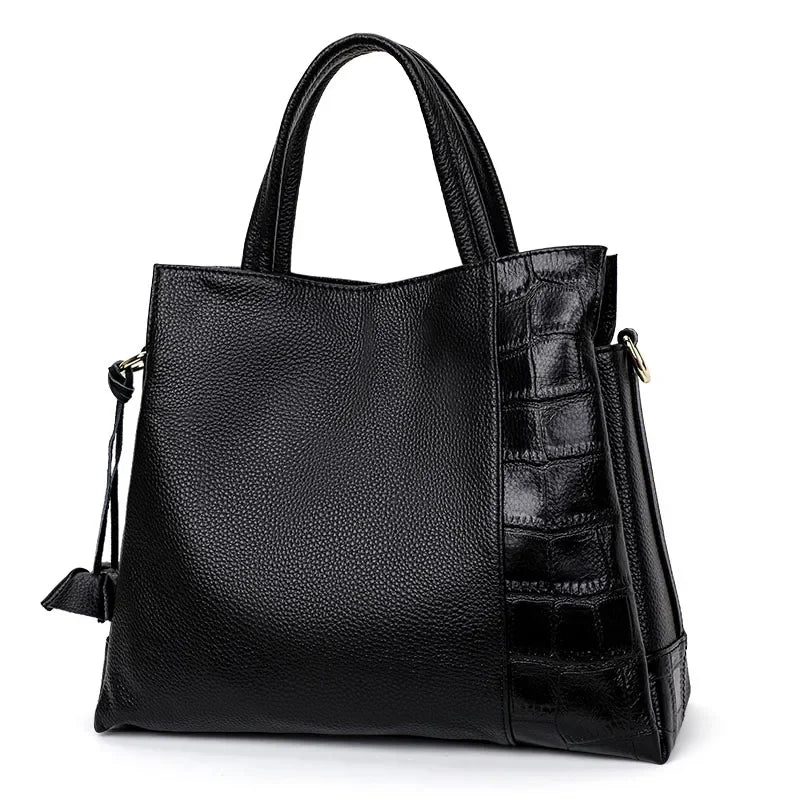 Aidrani 2026 New Stylish Genuine Leather Handbag for Mothers, Large Capacity Premium Leather Crossbody Bag for Women