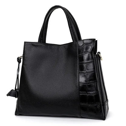 Aidrani 2026 New Stylish Genuine Leather Handbag for Mothers, Large Capacity Premium Leather Crossbody Bag for Women
