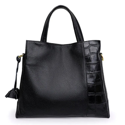 Aidrani 2026 New Stylish Genuine Leather Handbag for Mothers, Large Capacity Premium Leather Crossbody Bag for Women