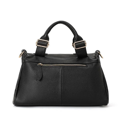 Aidrani 2026 New Arrival Genuine Leather Women's Bag, Fashion Leopard Print Crossbody Bag, Cowhide Handbag, Large Ladies Purse