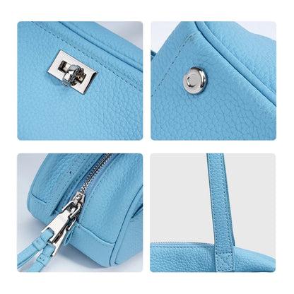 Fashionable and minimalist top layer cowhide women's crossbody bag, mother bag, women's shoulder bag, genuine leather women bag