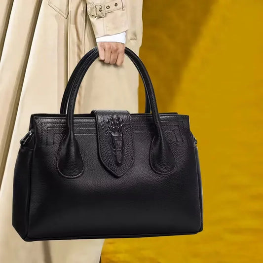 Aidrani Genuine Leather Women's Bag 2026 New Versatile Shoulder & Crossbody Bag, Fashion Ladies Handbag for Elegant Women