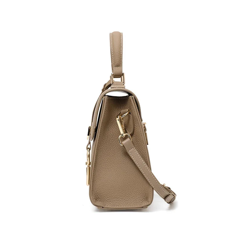 Aidrani Genuine Leather Women's Bag, Summer Top-Grain Cowhide Ladies' Bag, New Fashionable Tote & Crossbody Small Square Bag