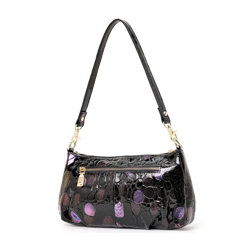 Aidrani 2026 New Style Purple Crossbody Handbag for Middle-Aged Women, Elegant, Spacious Mommy Bag